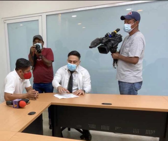 Cobertura de medios durante demostración del sistema Bertha-Gama